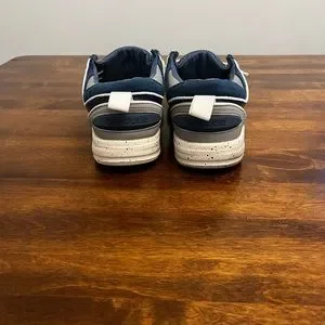 Hey Dude shoes. Men size 10. Blue and Burnt orange. Extra grip. New condition. Hey Dude | Shoes | Hey Dude Shoes Men Size Blue And Burnt  main image 2